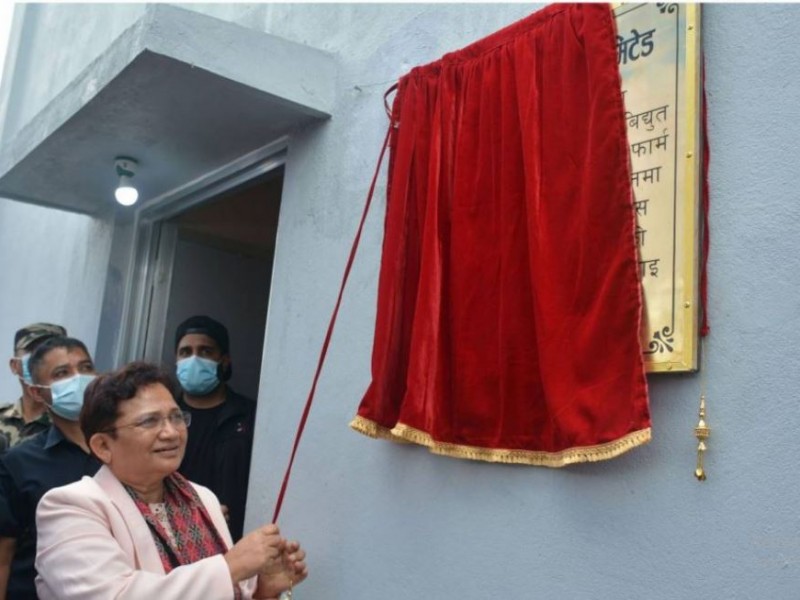 सोलारबाट उत्पादित विद्युत् राष्ट्रिय प्रसारण लाइनमा